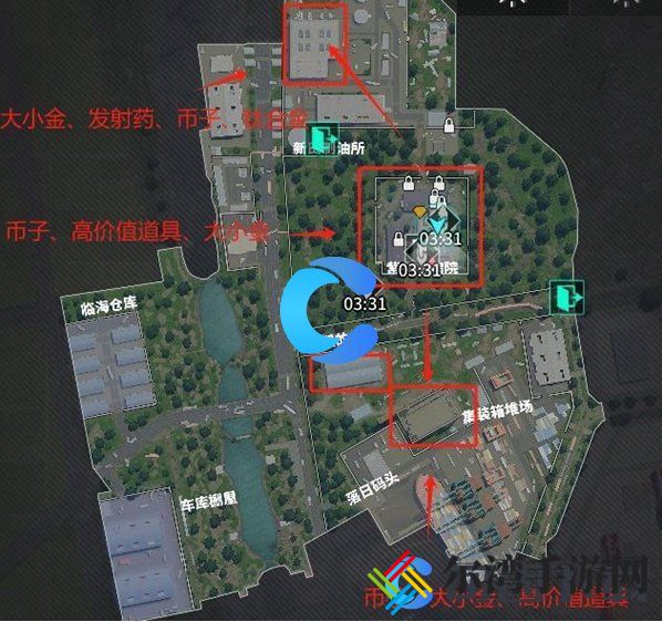 萤火突击南风港地图摸金跑图路线 神秘BOSS击杀方法
