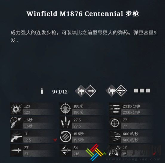 猎杀对决winfieldM1876创伤型步枪好用吗