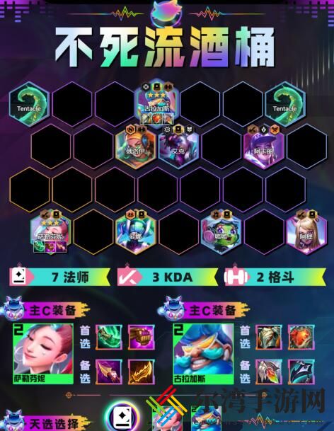 金铲铲之战不死流酒桶阵容搭配攻略