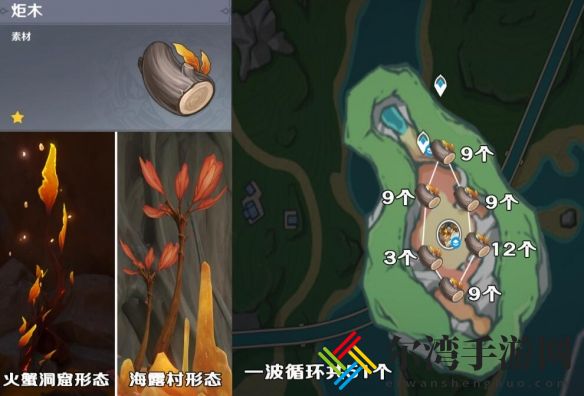 原神4.3枫丹五种树木砍伐路线