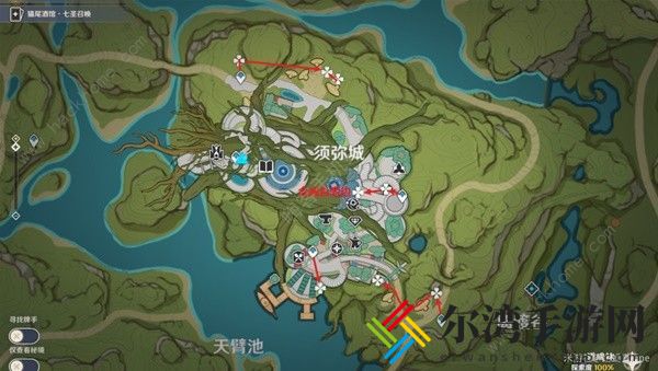 原神帕蒂沙兰新版采集位置大全 帕蒂沙兰最新采集路线一览