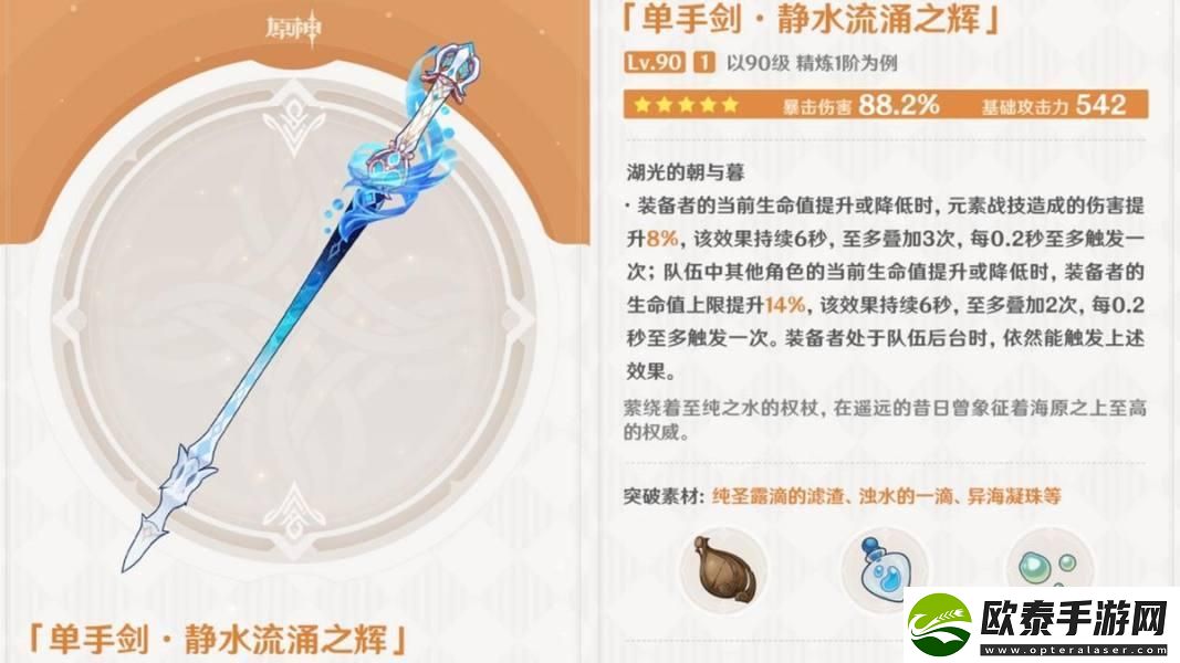 原神芙宁娜专武怎么样
