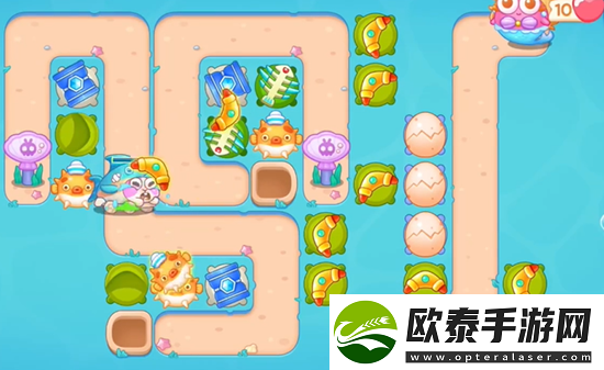 保卫萝卜4海的闺女第116关通关攻略