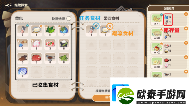 崩坏3数海寻馔二期菜谱有哪些