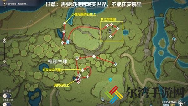 原神帕蒂沙兰新版采集位置大全 帕蒂沙兰最新采集路线一览