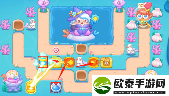 保卫萝卜4海的闺女第90关通关攻略