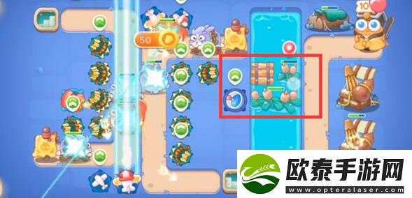 保卫萝卜4阿波道长第44关攻略