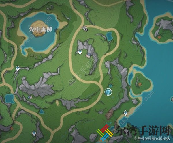 原神4.2地脉花点位位置大全 4.2地脉花点位收集路线图