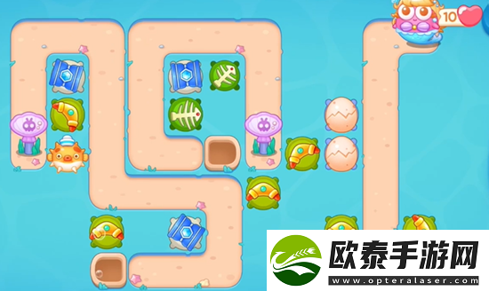 保卫萝卜4海的闺女第116关通关攻略
