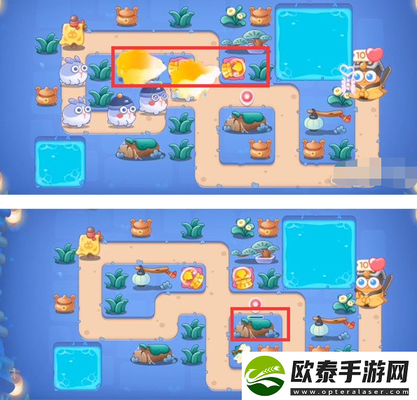 保卫萝卜4阿波道长第27关攻略