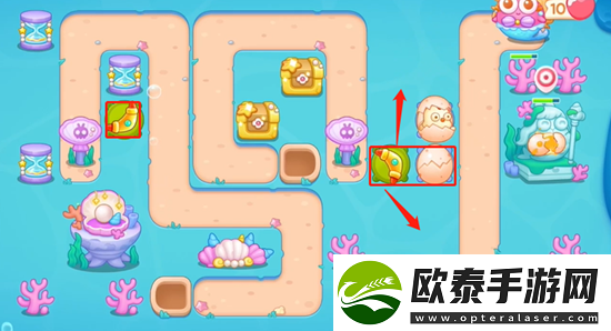 保卫萝卜4海的闺女第116关通关攻略