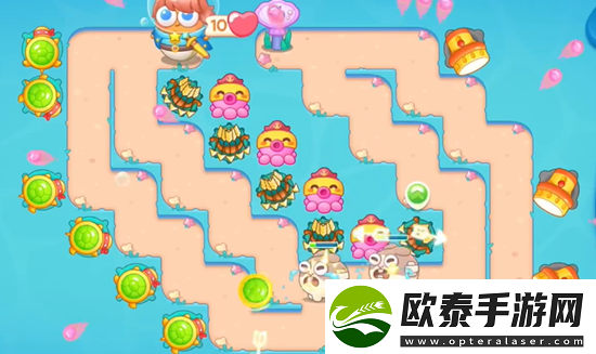 保卫萝卜4海的闺女第91关通关攻略