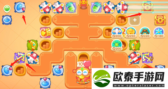 保卫萝卜4福神大作战第3关攻略