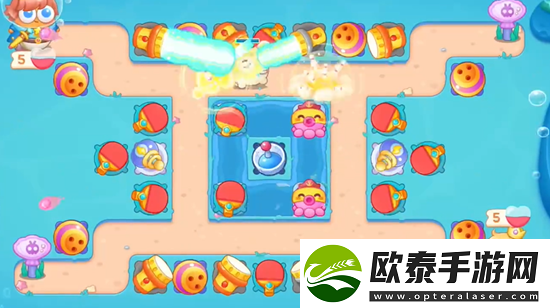 保卫萝卜4海的闺女第56关通关攻略