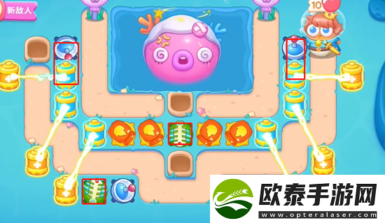 保卫萝卜4海的闺女第90关通关攻略