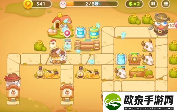 保卫萝卜4波仔很忙第十关无损通关技巧分享
