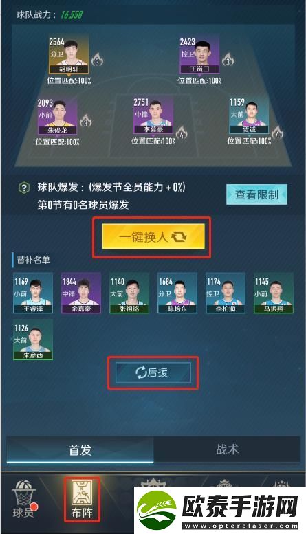 中职篮全力以赴阵容搭配推荐
