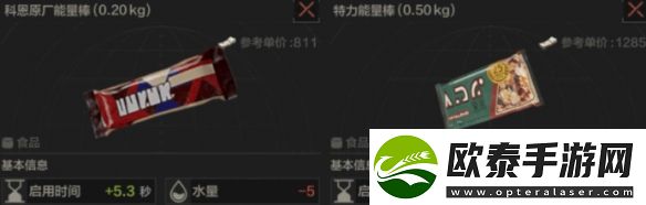 暗区突围零食有什么用