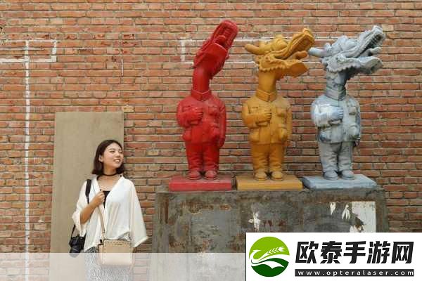 798艺术区高清图片一排小人