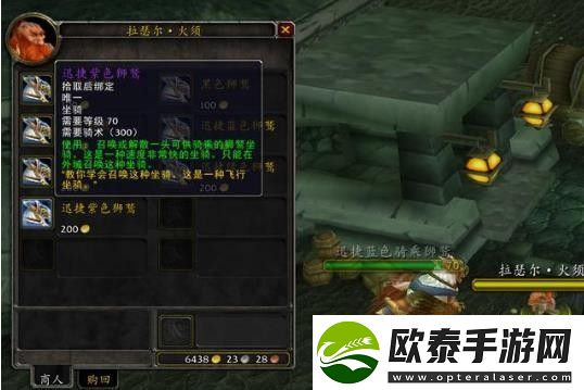 魔兽世界巫妖王之怒飞行骑术学习地点一览