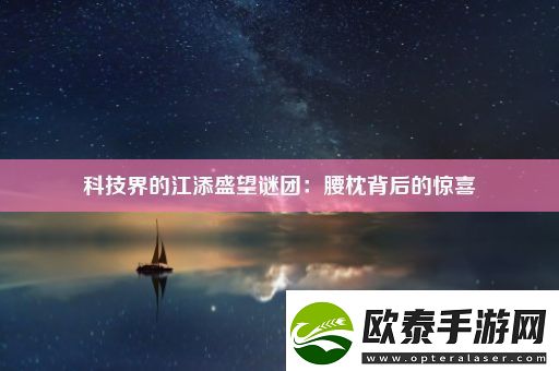 科技界的江添盛望谜团