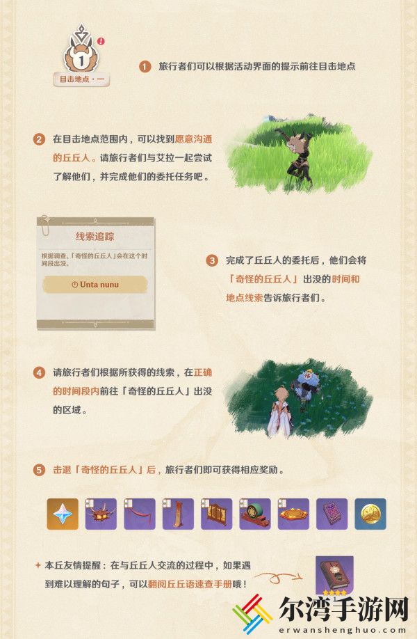 原神折箭觅踪奇怪的丘丘人位置大全 折箭觅踪7个目击地点详解