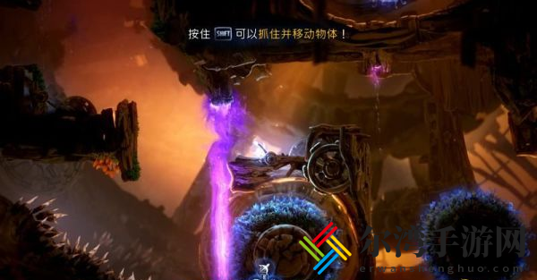 精灵与萤火意志泉源与林地怎么过