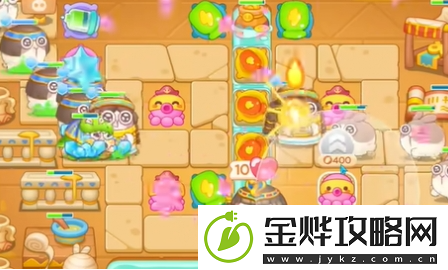 保卫萝卜4法老归来第81关通关攻略