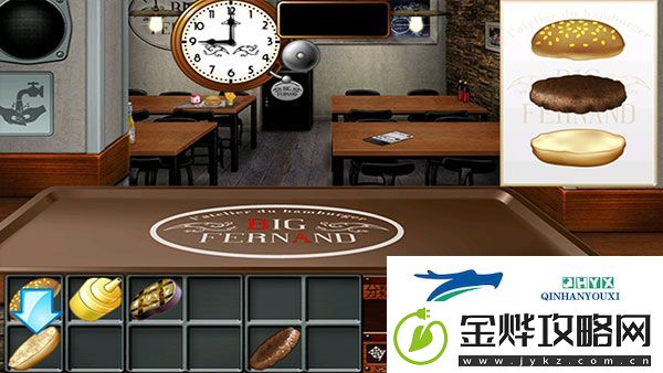 复古汉堡店Big