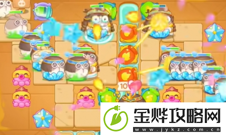 保卫萝卜4法老归来第81关通关攻略