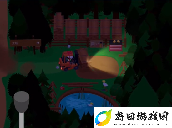 捣蛋大脚怪如何偷木头