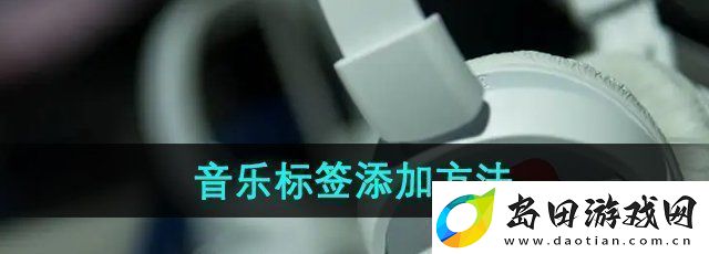 易云音乐怎么添加音乐标签