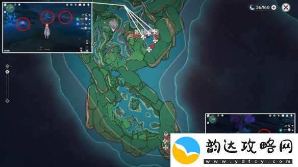 原神珊瑚真珠分布图