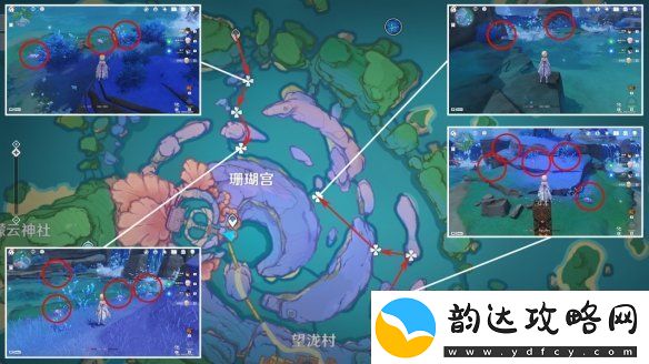 原神珊瑚真珠分布图