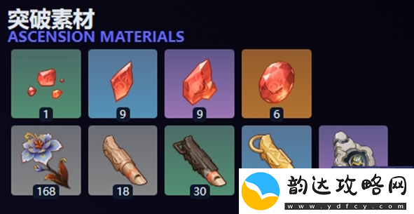 原神火神玛薇卡突破材料大全