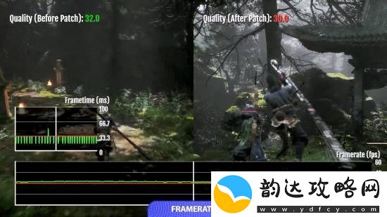黑神话PS5更新前后对比