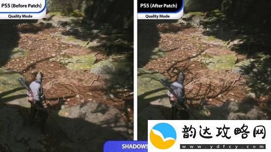 黑神话PS5更新前后对比