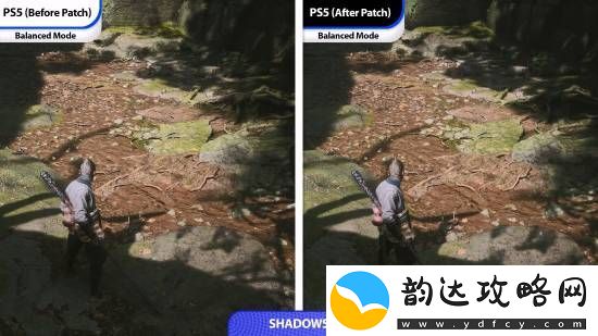 黑神话PS5更新前后对比