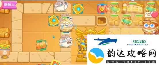 保卫萝卜4法老归来第30关怎么过