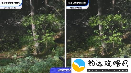 黑神话PS5更新前后对比