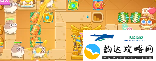 保卫萝卜4法老归来第30关怎么过