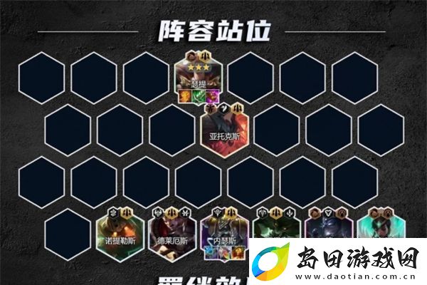 金铲铲霸王瑟提主c阵容介绍