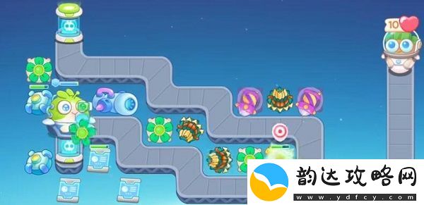 保卫萝卜4太空穿越第一关攻略