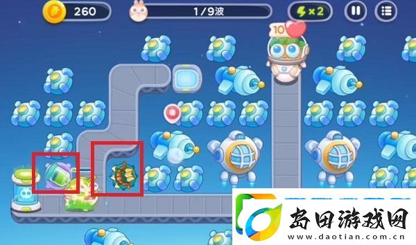 保卫萝卜4太空穿越第26关通关攻略