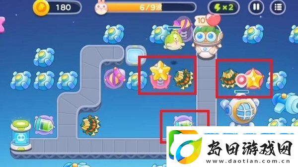 保卫萝卜4太空穿越第26关通关攻略