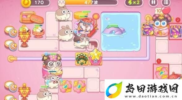 保卫萝卜4秋妃传第3关新手怎么玩