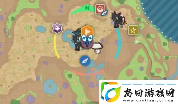 宝可梦朱紫蓝之圆盘神兽位置大全