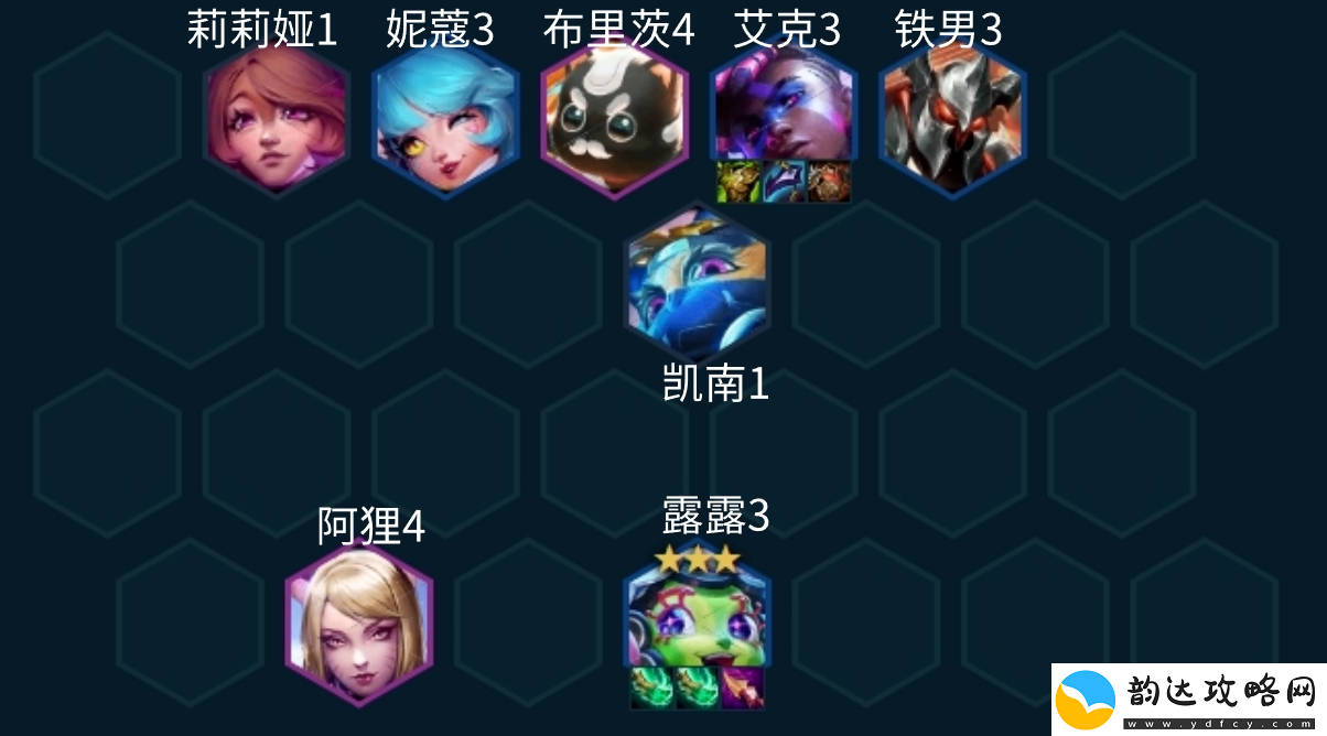 金铲铲之战S10璐璐主C阵容攻略