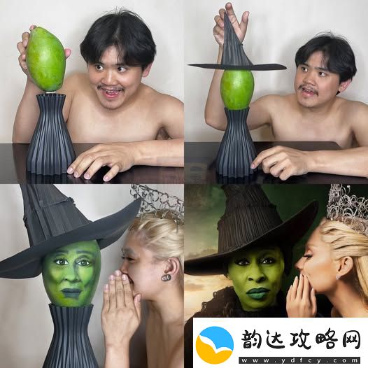 这个绿女巫和粉仙子你满意吗泰国低成本cos小哥新作