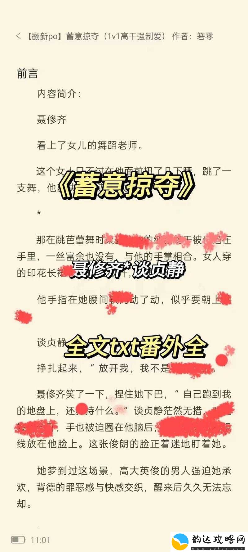 蓄意掠夺